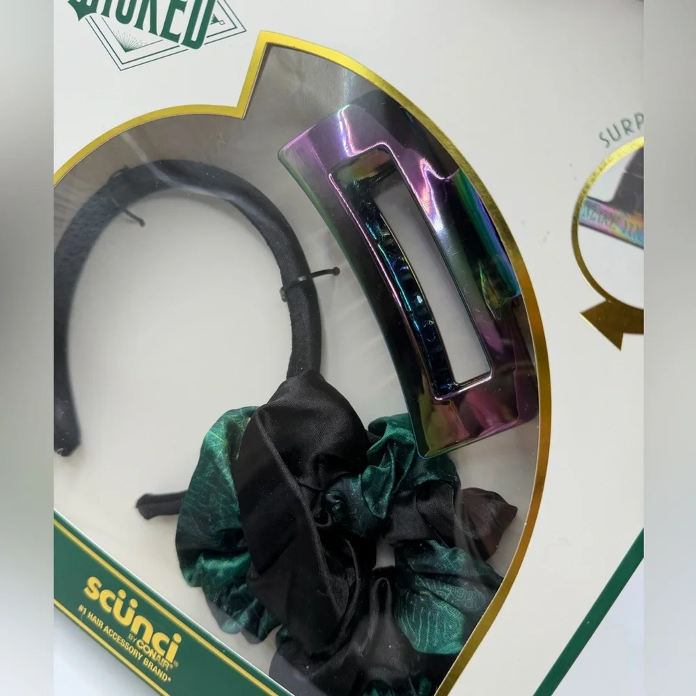 Wicked 3 piece Hair Accessory Gift Set NiB